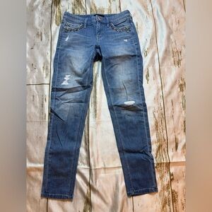 womens white house black market skinny jeans size 00R